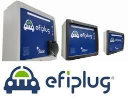 Una imagen de una estación de carga efiplug.