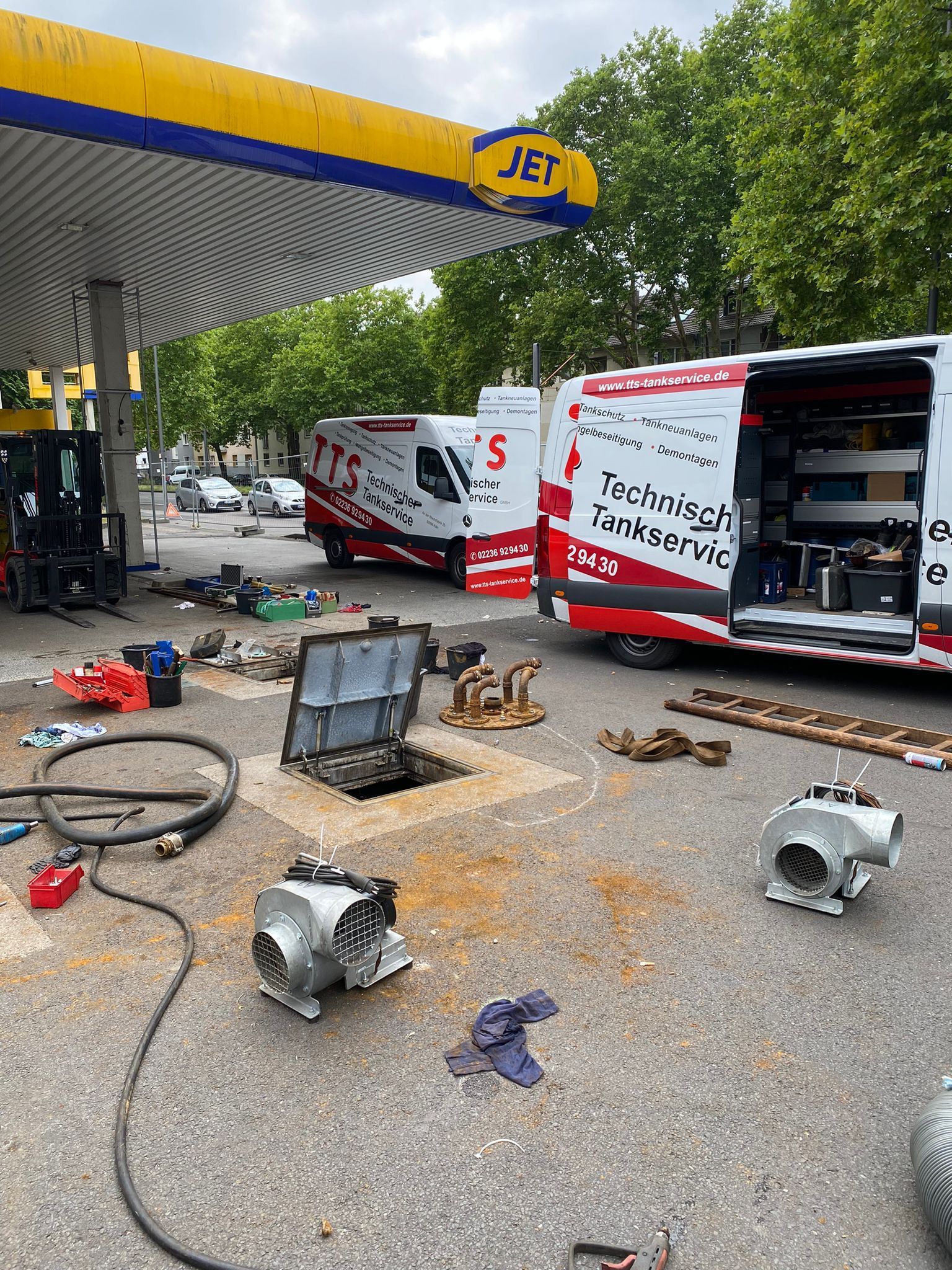 AdBlue-Tankreinigung Spezialgerät TTS 200 km um Köln