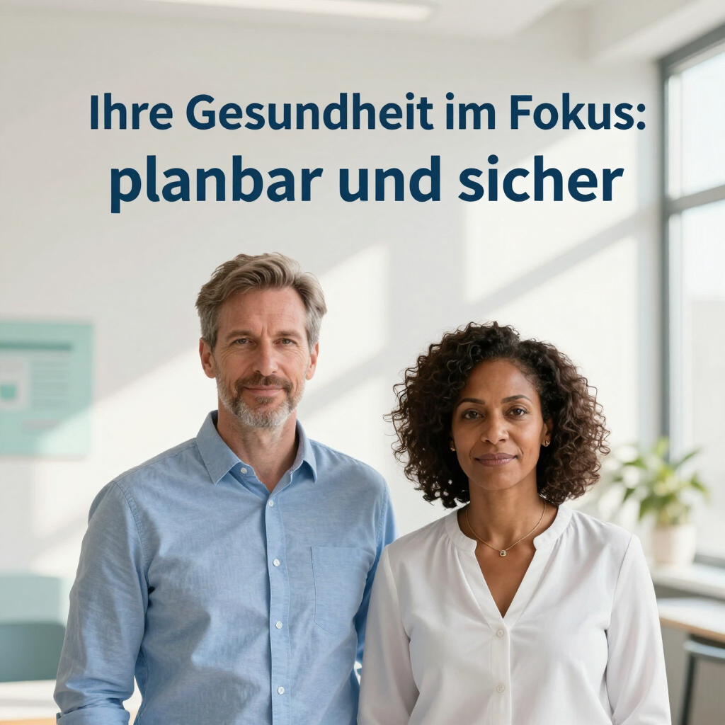 Eine gesunde und glückliche Familie mit einer privaten Krankenversicherung.
