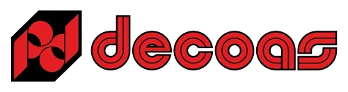 Un logotipo en blanco y negro para una empresa llamada Exterpark Decking reinventado.