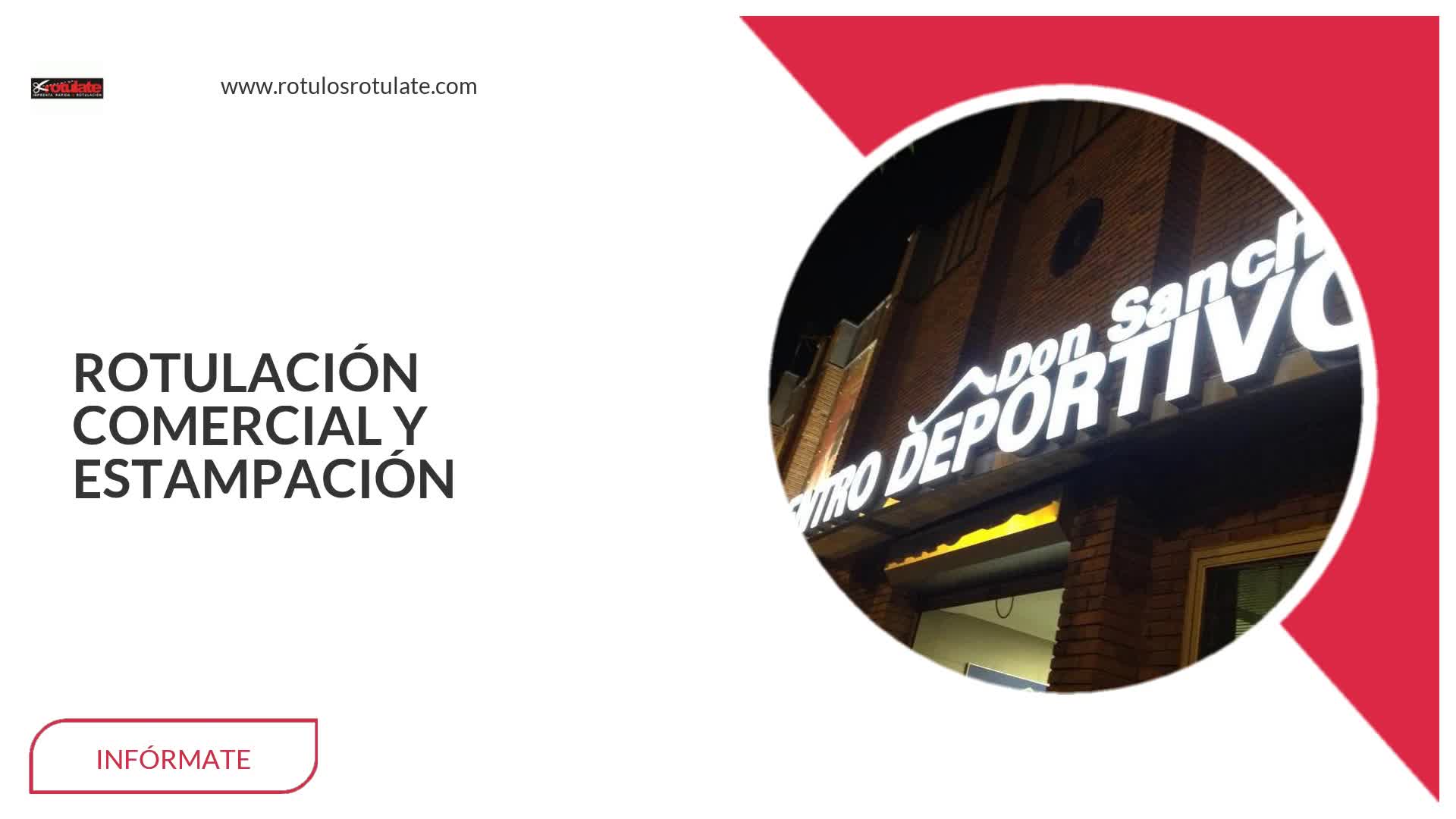 Rótulos luminosos en Valladolid | Rotúlate Imprenta & Rotulación