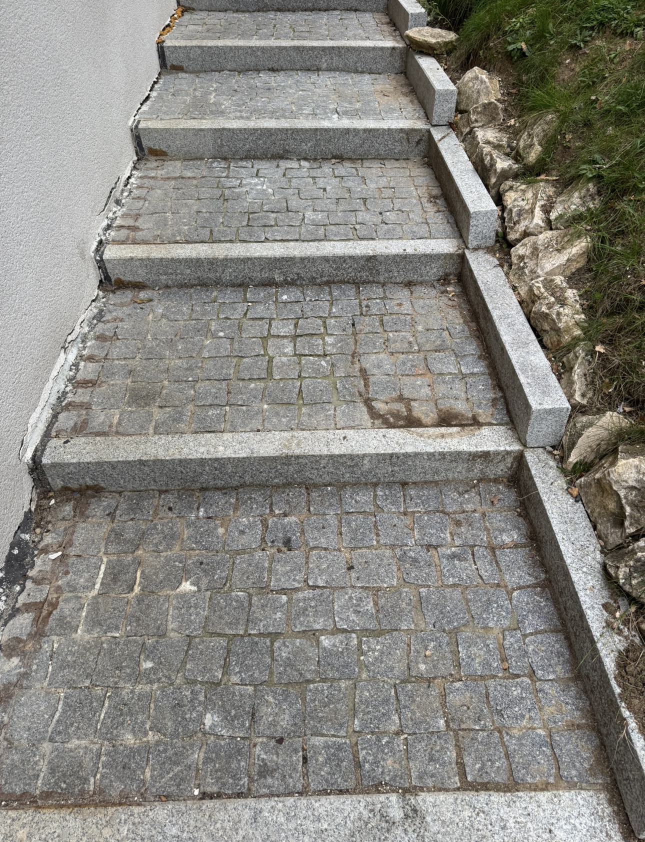 Sablage pierre extérieur