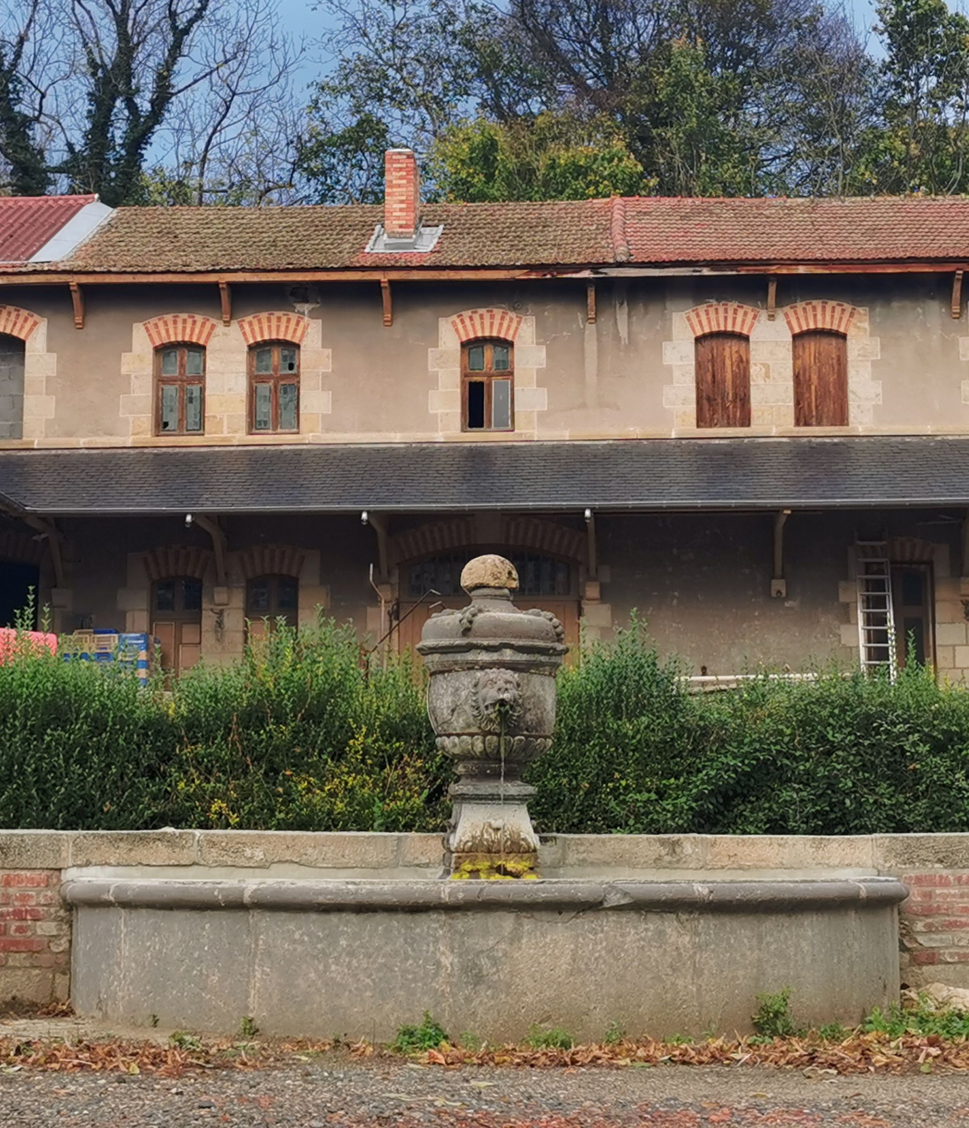 fontaine à restaurer