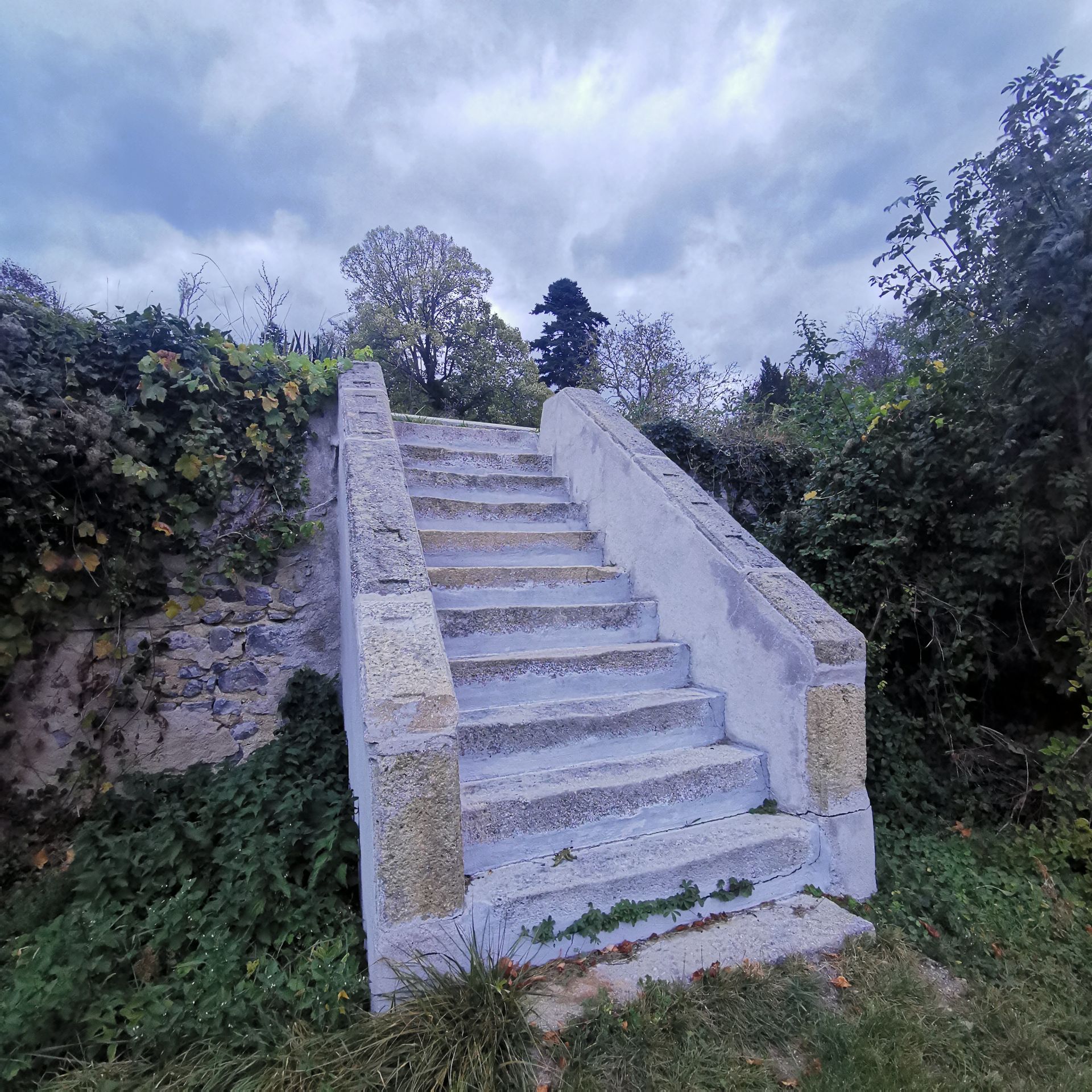 escalier à restaurer