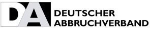 Logo des Deutschen Abbruchverbandes mit dem Kürzel DA.