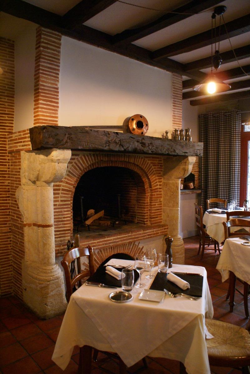 Restaurant, cheminée