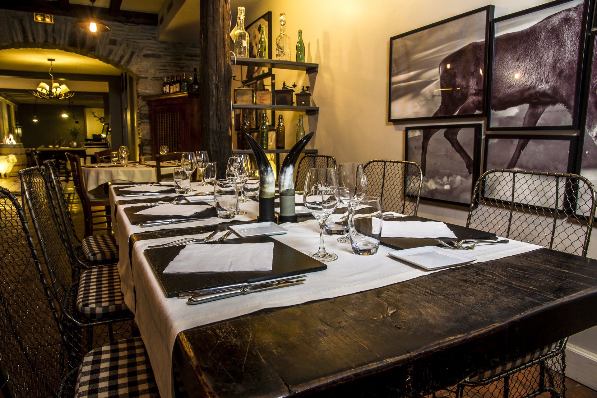 Salle de restaurant traditionnel