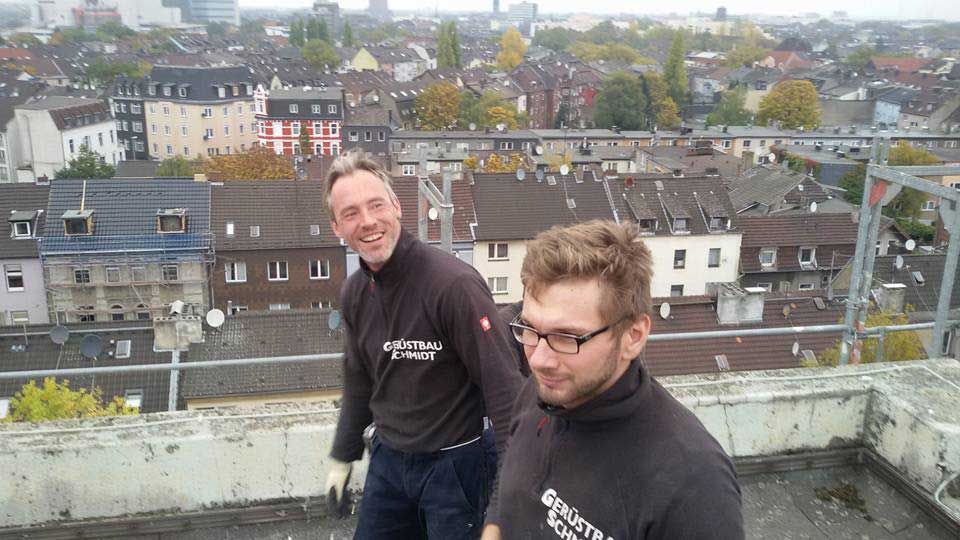 Mitarbeiter Gerüstbau Schmidt