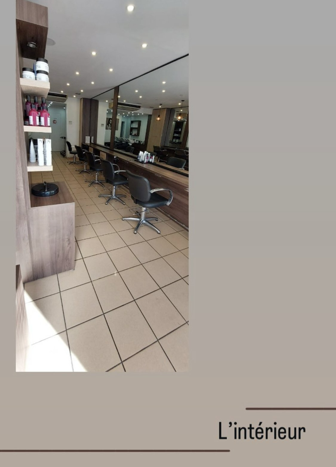 L'intérieur de notre salon