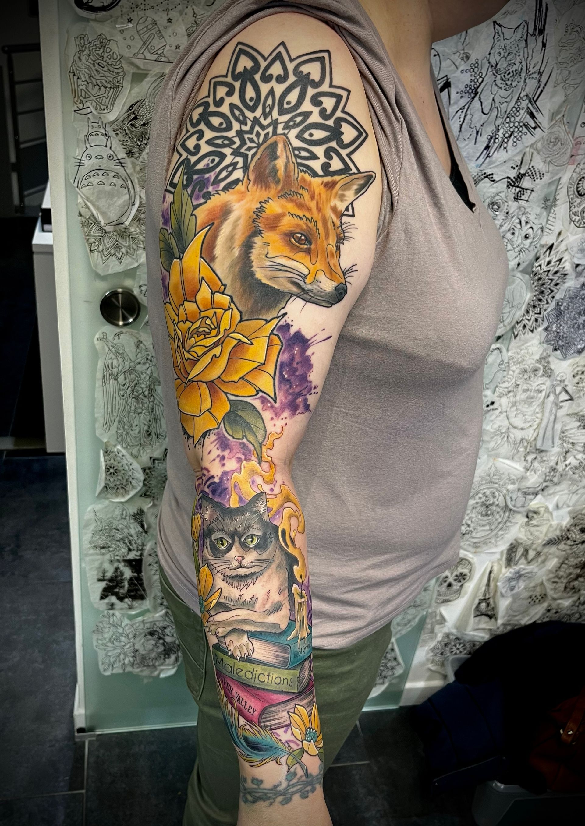 tatouage neotrad paris