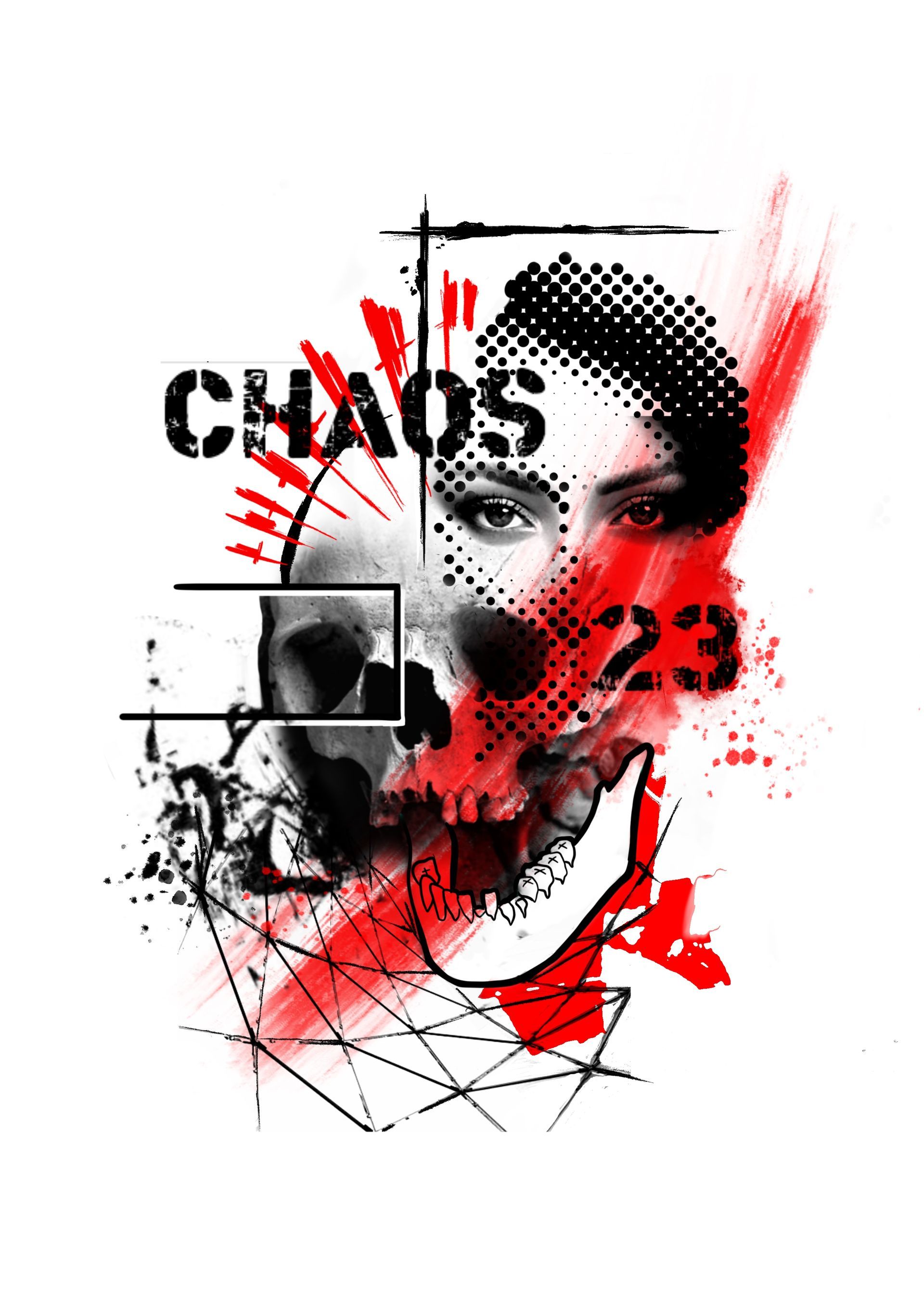 flash tattoo trash polka