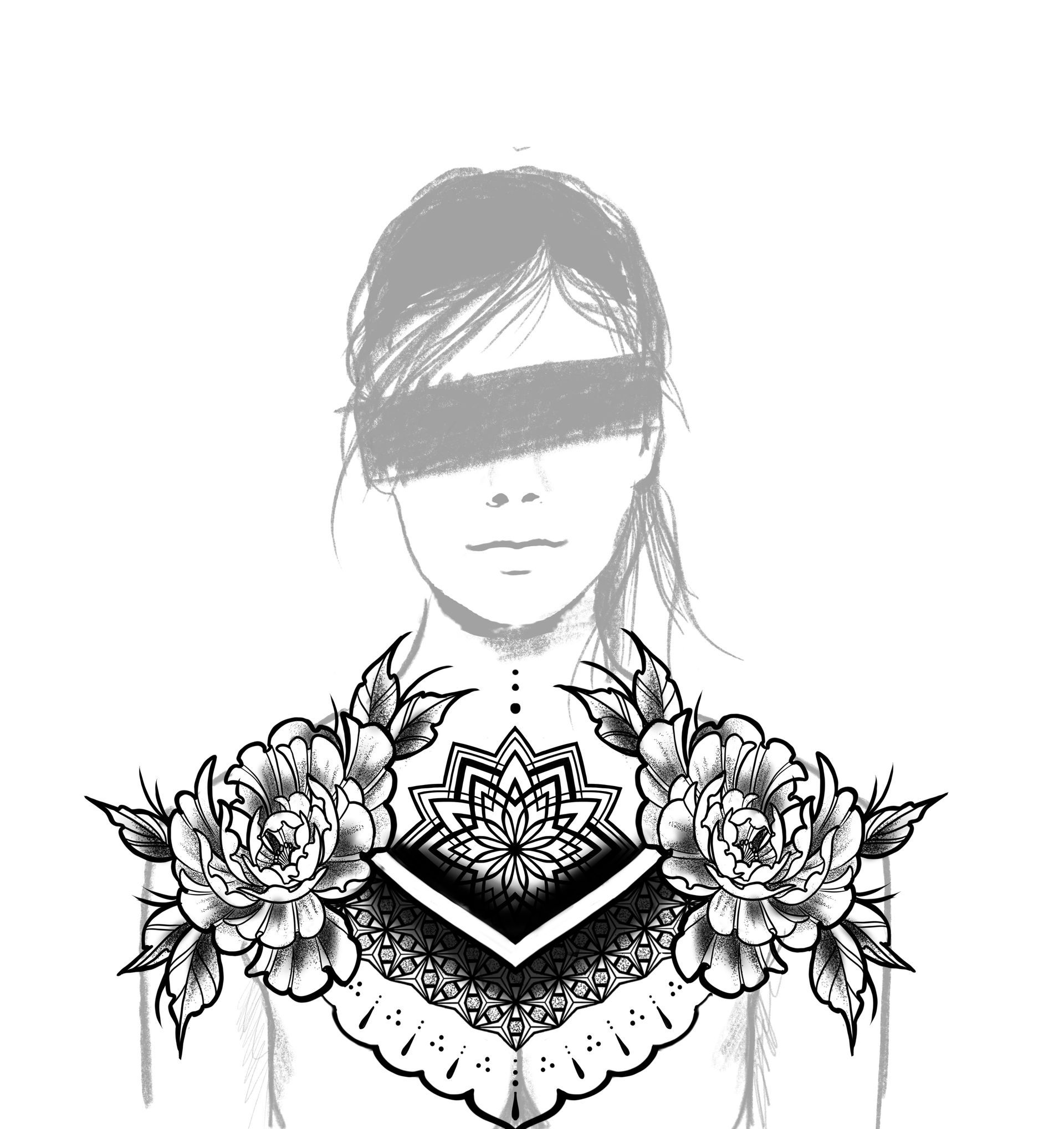 tattoo flash paris ornemental et geometric