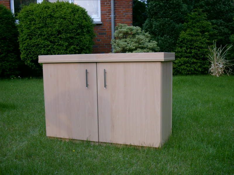 Holzbearbeitung Lettmann Aquariumschrank