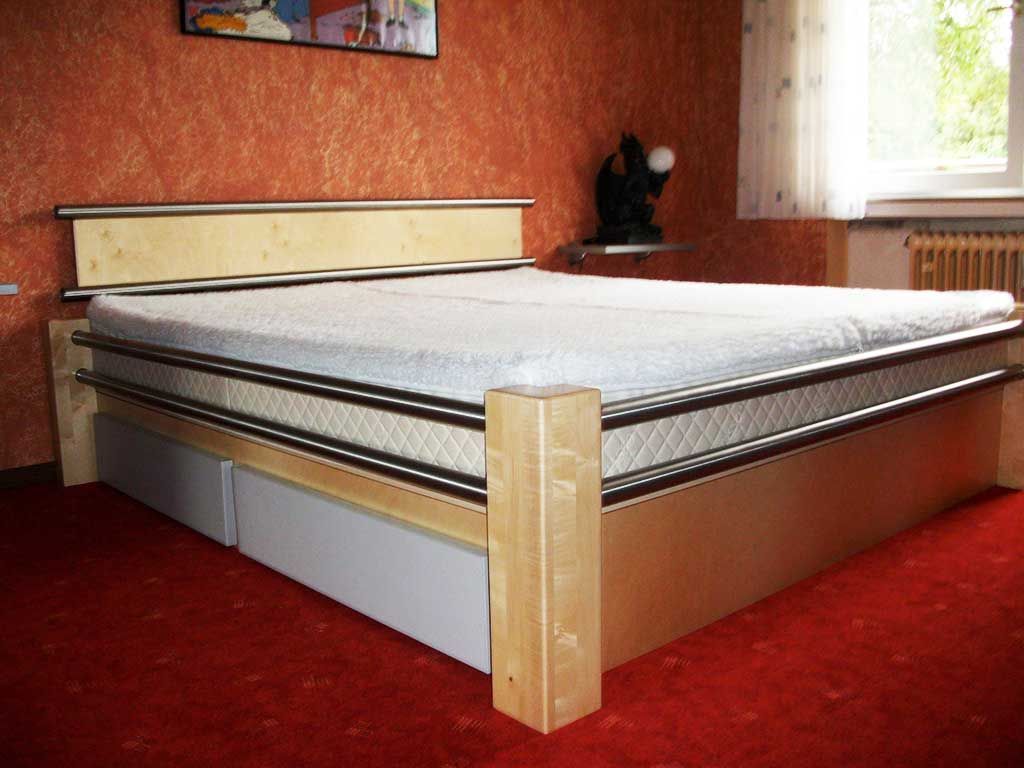 Holzbearbeitung Lettmann Bett