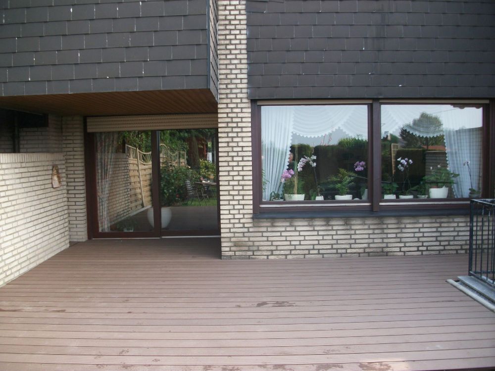 Holzterrasse