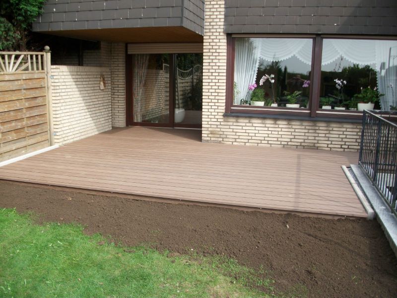 Holzbearbeitung Lettmann Terrasse mit Holzboden