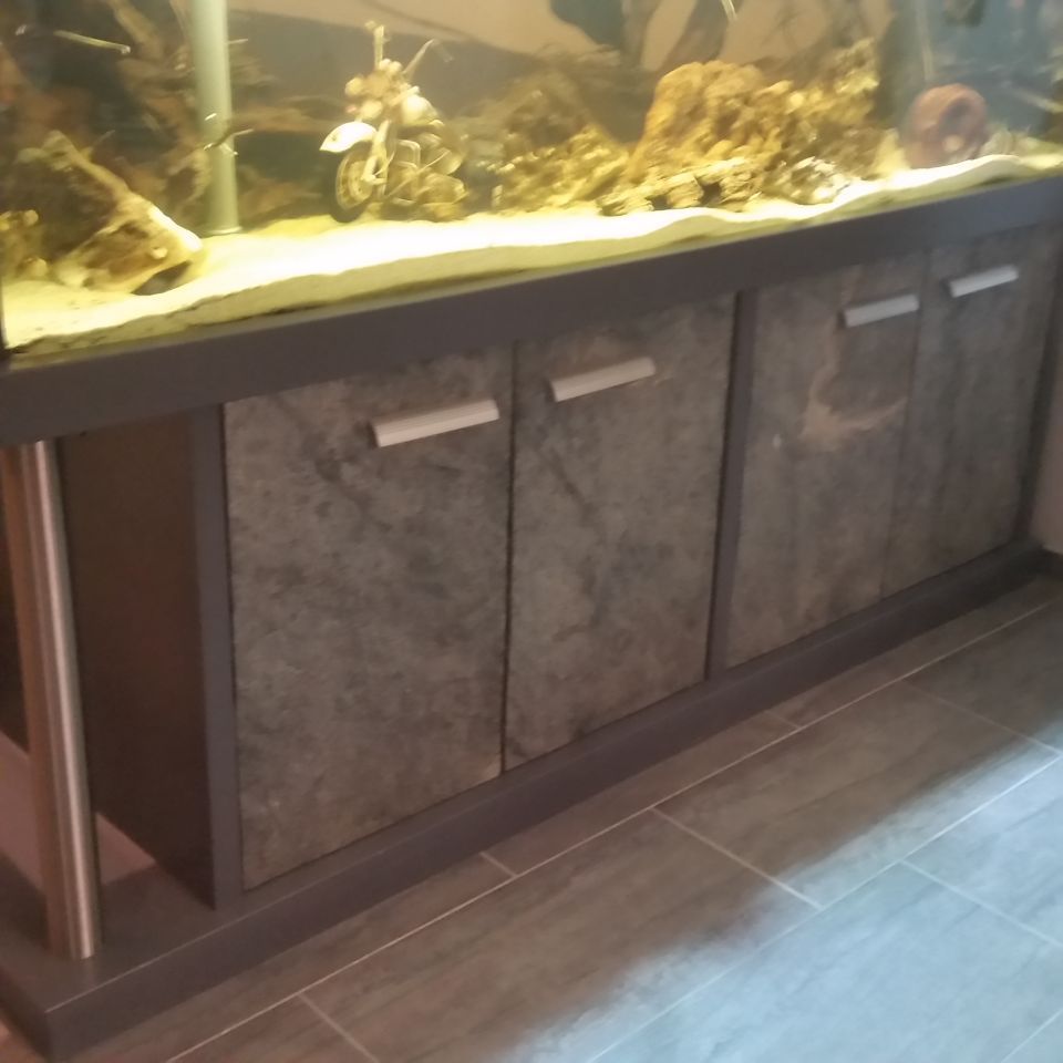 Holzbearbeitung Lettmann Aquariumschrank