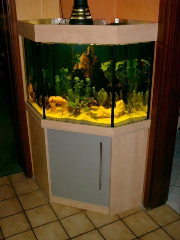 Holzbearbeitung Lettmann Aquariumschrank