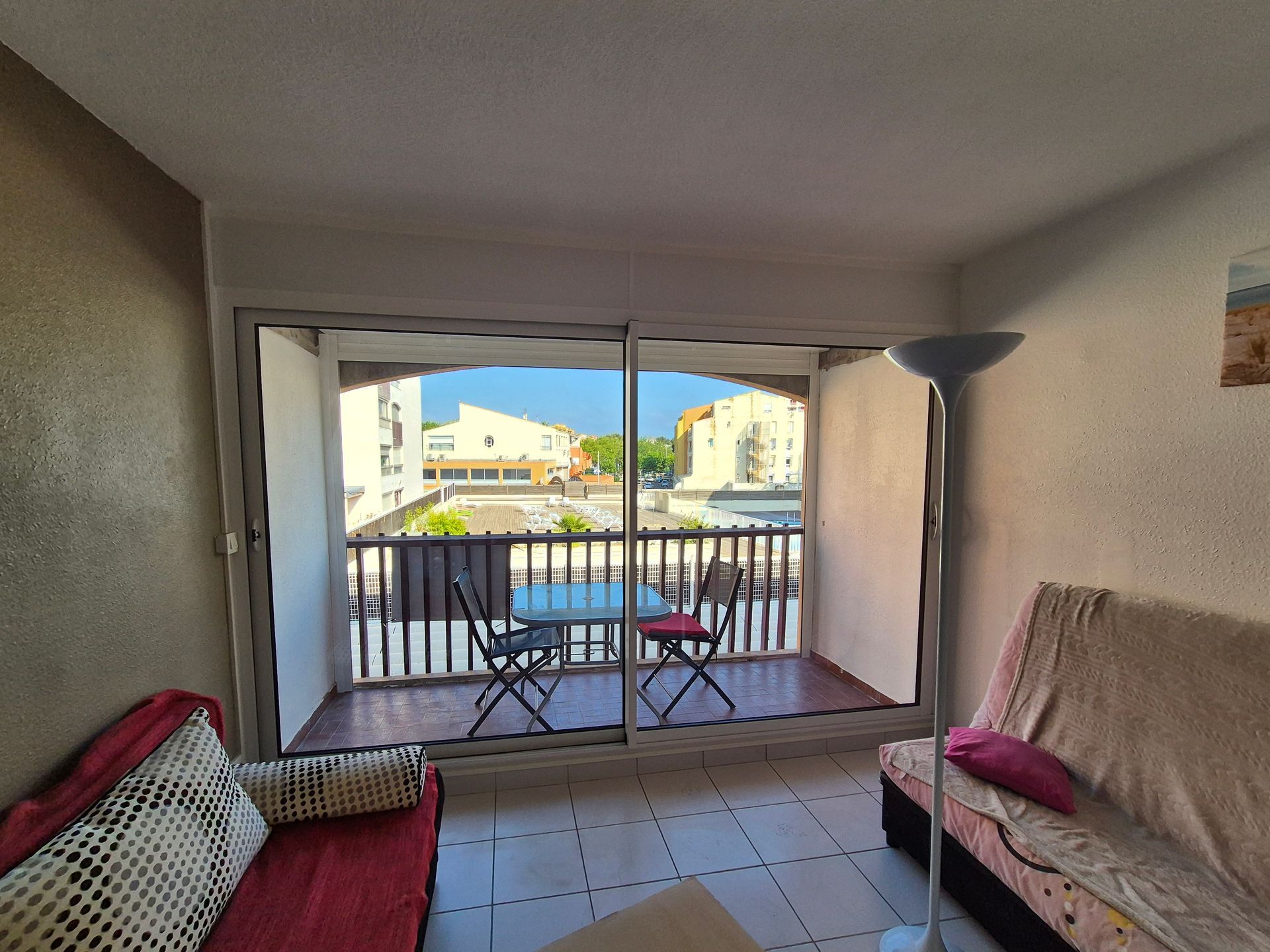 Pose de baie bitrée sur balcon