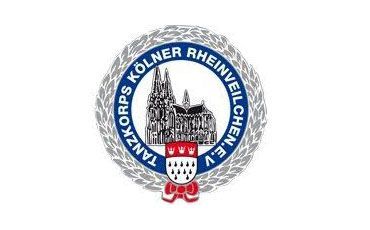 Ein Logo für eine Firma namens Kölner Rheinveilchen.