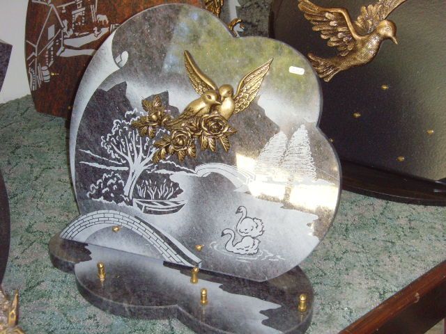 Plaque funéraire personnalisée