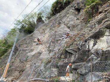 lavori in quota - Risanaroccia