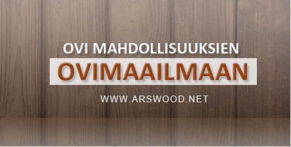 Ovi mahdollisuuksien ovimaailmaan