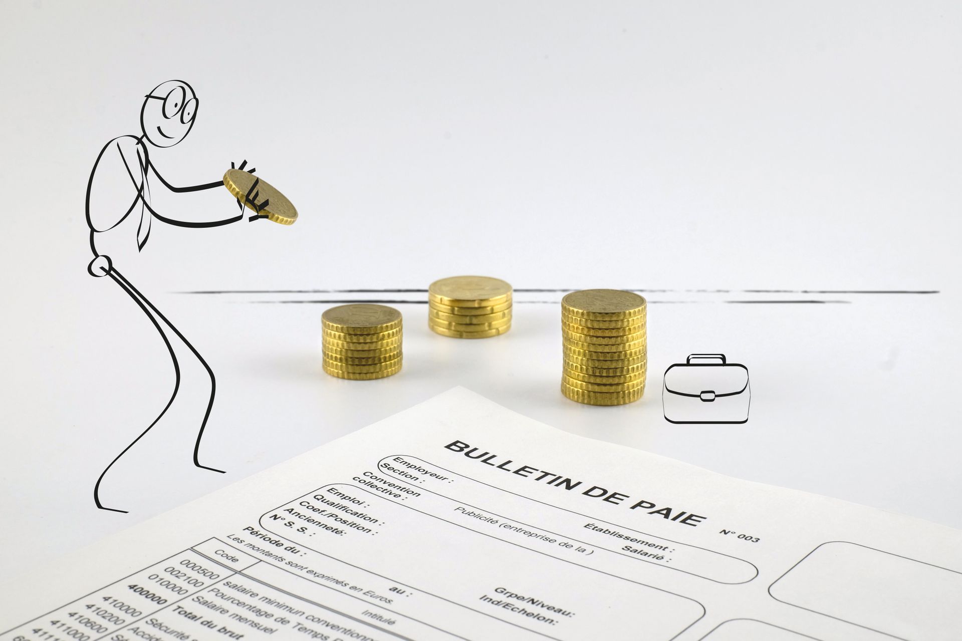 Bulletin de paie - accueil