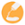 Icono circular naranja con un símbolo de llama o hoja blanca en su interior.
