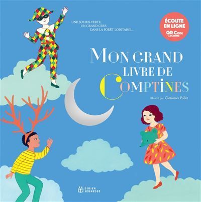 Première de couverture du livre Mon grand livre de comptines