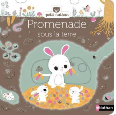 Première de couverture du livre Promenade sous la terre