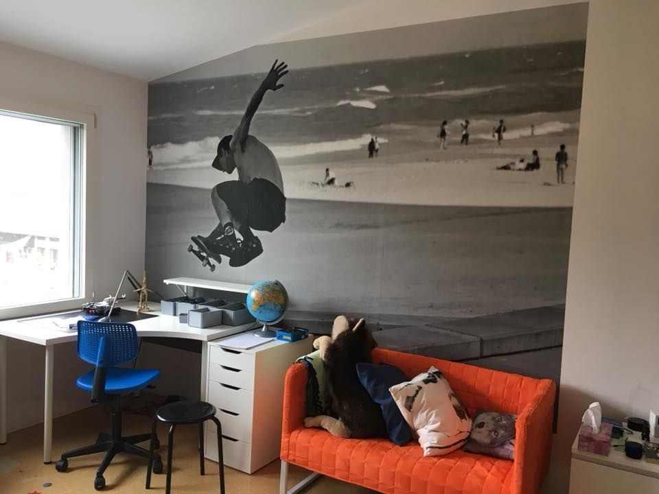 Tapete Kinderzimmer - Maler Muhen - Muhen