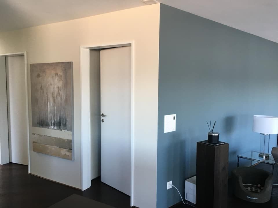 Wohnzimmer streichen - Maler Muhen - Muhen