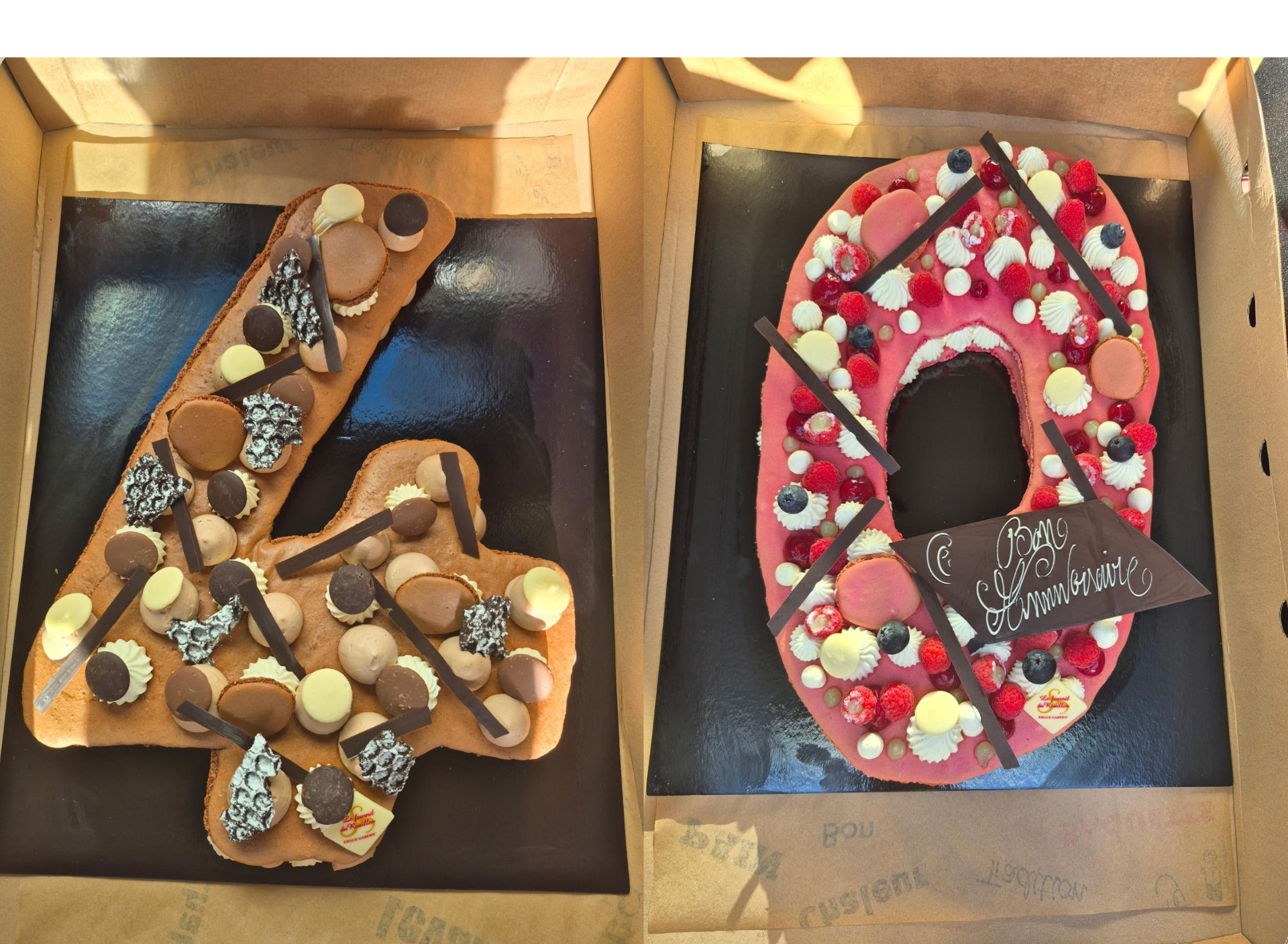 Number cake 40 ans
