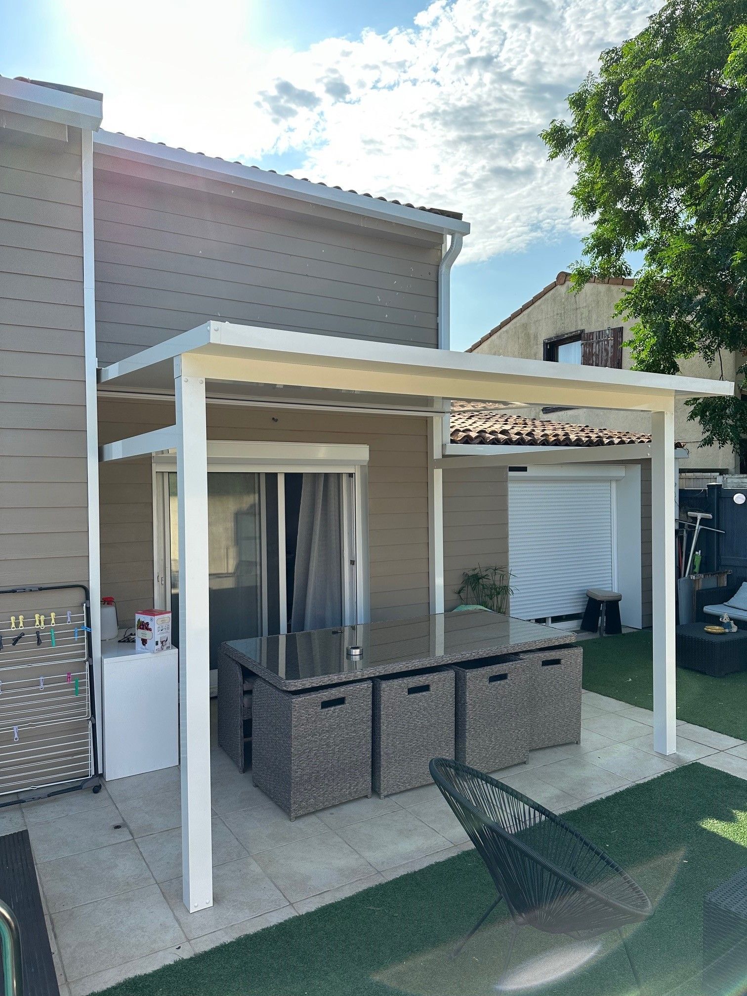 Auvent de protection