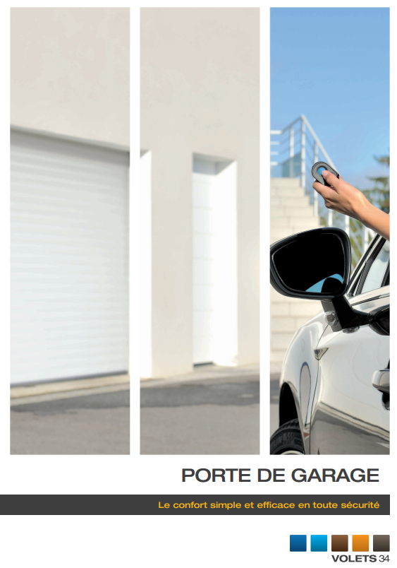 Couverture du catalogue de porte de garage