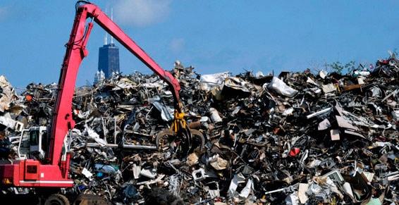 Dechets fers et metaux - compactage