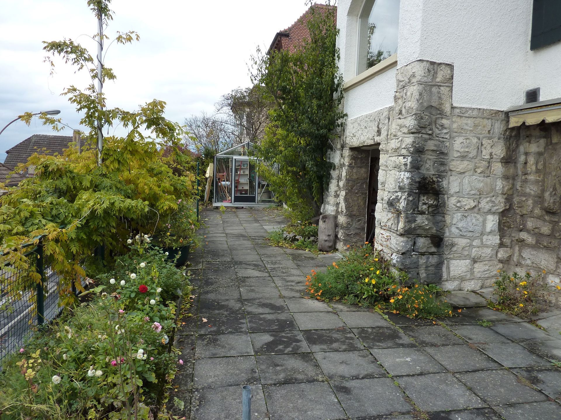 Création de jardin avant - Brugère Jardin SA