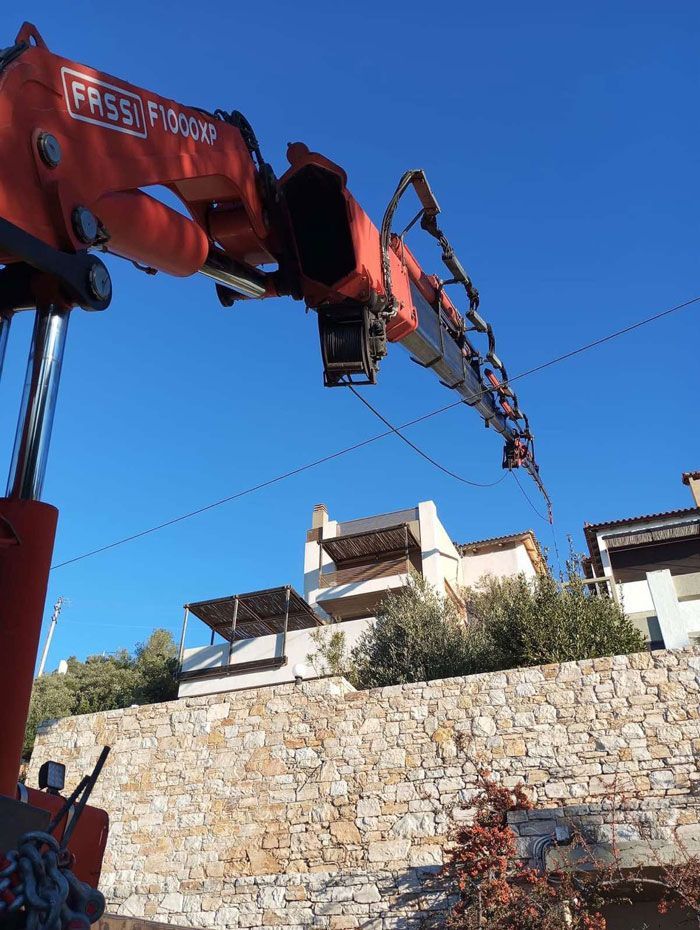 ΓΕΡΑΝΟΙ ΣΑΚΗΣ - Ανυψώσεις, Μεταφορές, Ενοικίαση γερανών – κλαρκ