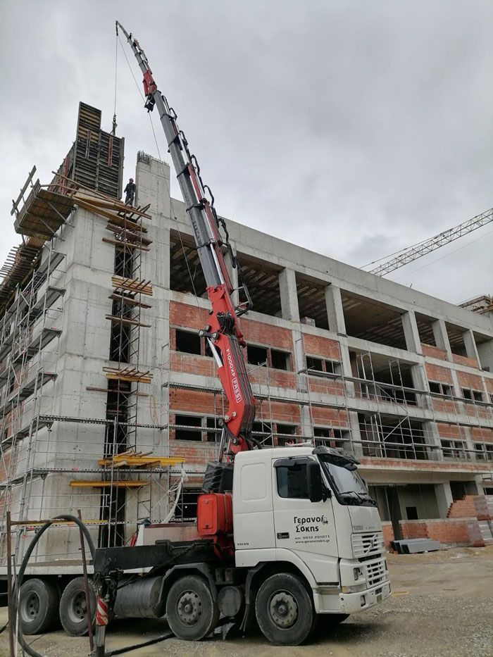 ΓΕΡΑΝΟΙ ΣΑΚΗΣ - Ανυψώσεις, Μεταφορές, Ενοικίαση γερανών – κλαρκ