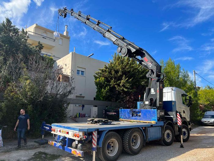 ΓΕΡΑΝΟΙ ΣΑΚΗΣ - Ανυψώσεις, Μεταφορές, Ενοικίαση γερανών – κλαρκ