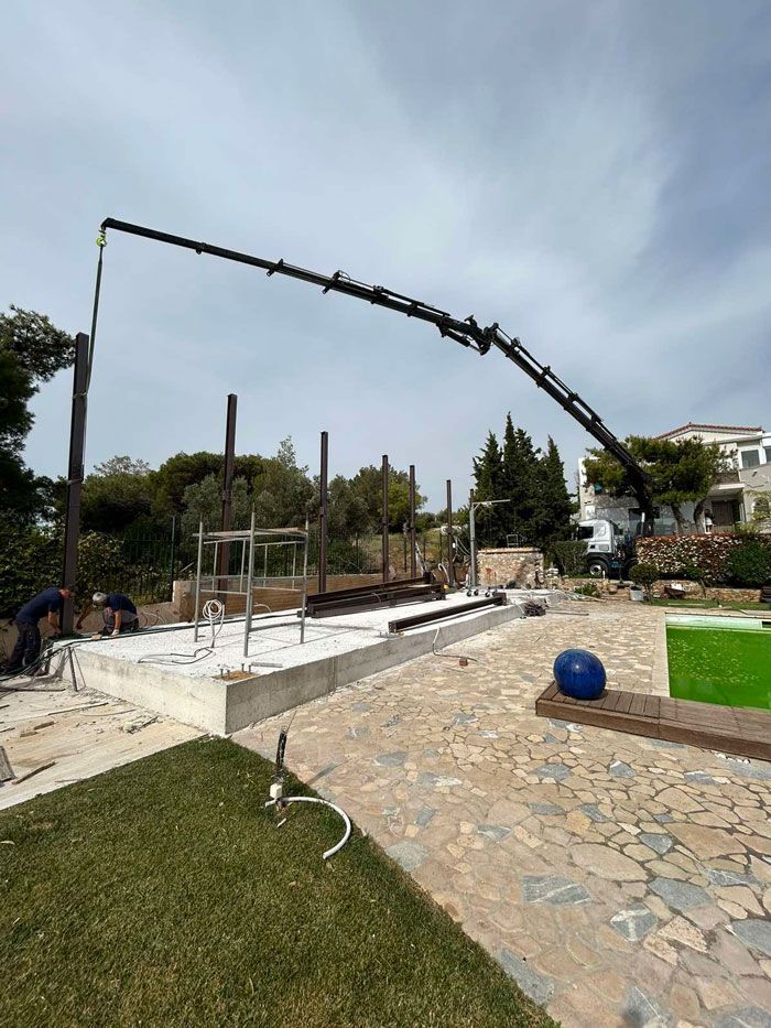 ΓΕΡΑΝΟΙ ΣΑΚΗΣ - Ανυψώσεις, Μεταφορές, Ενοικίαση γερανών – κλαρκ