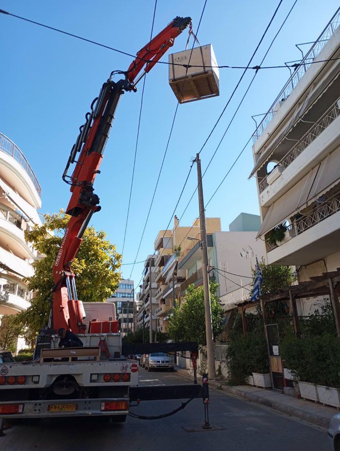 ΓΕΡΑΝΟΙ ΣΑΚΗΣ - Ανυψώσεις, Μεταφορές, Ενοικίαση γερανών – κλαρκ