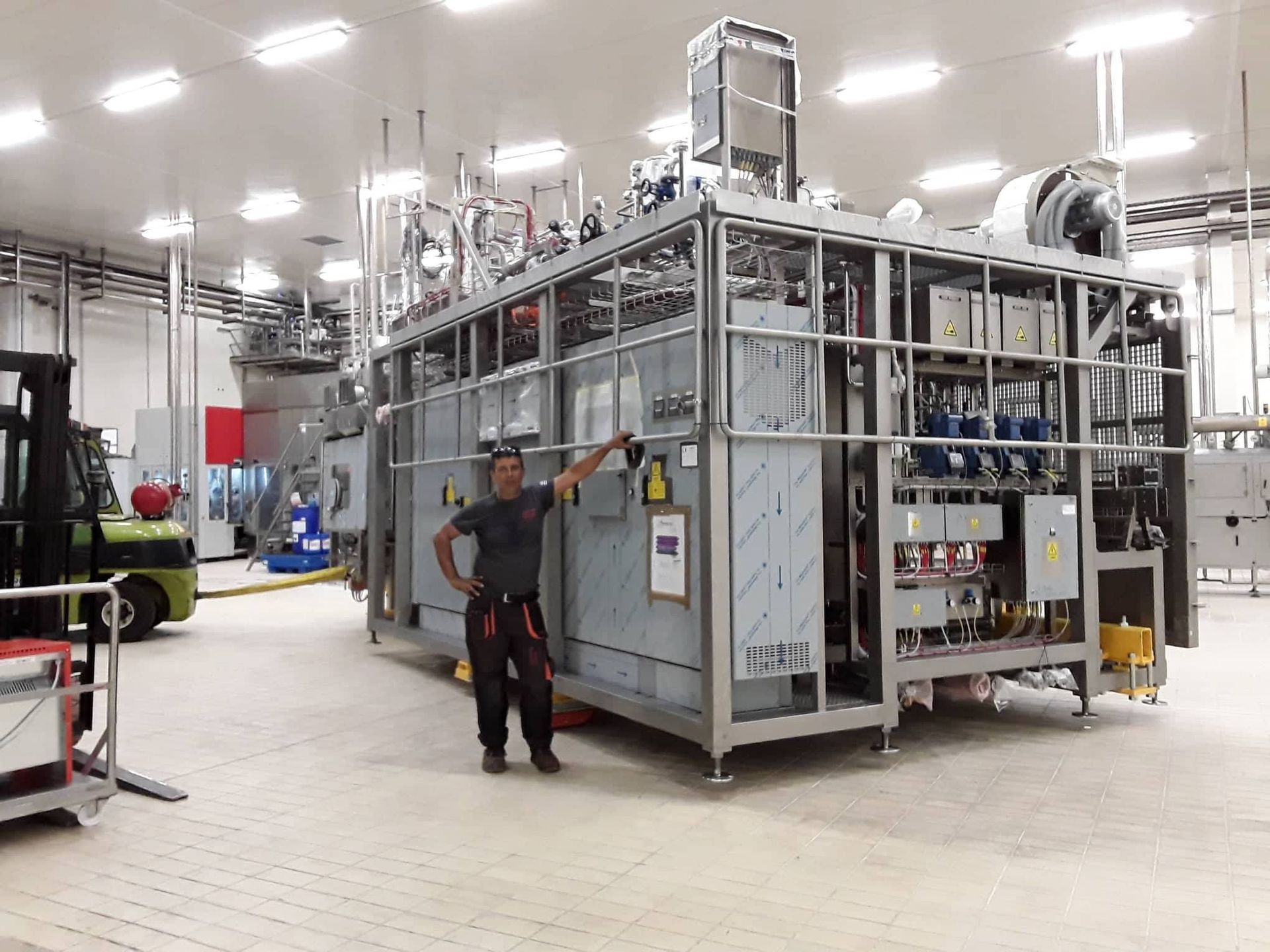 Μεταφορά, Τοποθετήσεις Μηχανημάτων