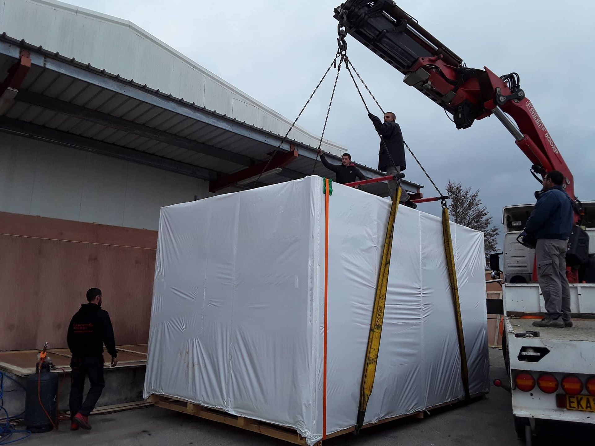 Μεταφορά, Τοποθετήσεις Μηχανημάτων