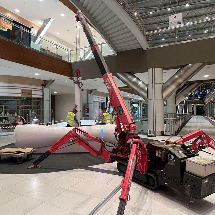 Μεταφορά, Τοποθετήσεις Μηχανημάτων