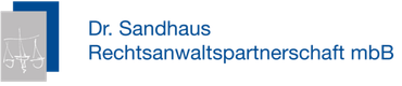 A logo for dr. sandhaus rechtsanwaltspartnerschaft mbb