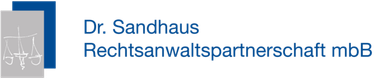 A logo for dr. sandhaus rechtsanwaltspartnerschaft mbb