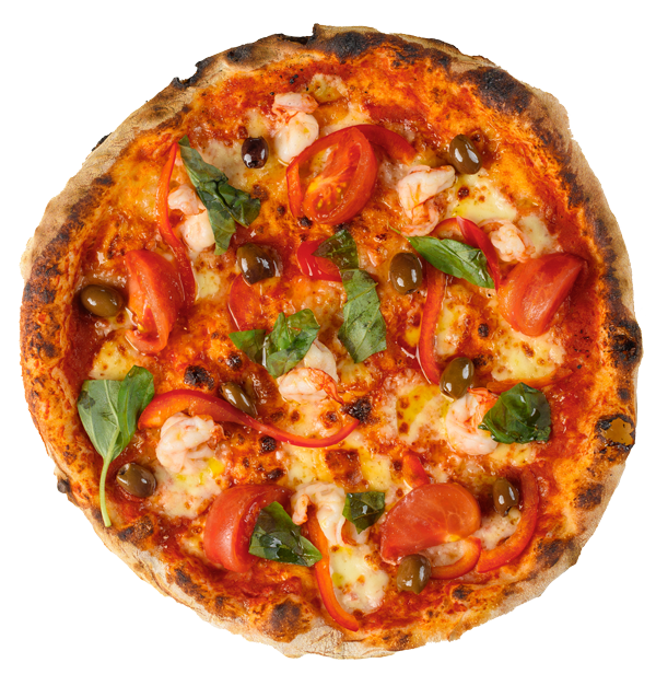 Pizza nach traditionellem neapolitanischem Rezept