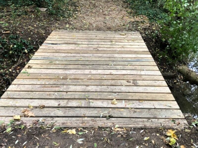 Un pont avant curage